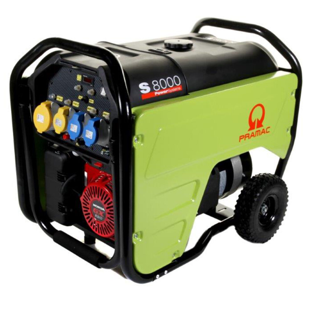 Pramac S Electric Start Petrol Generator Long Run Generators Direct