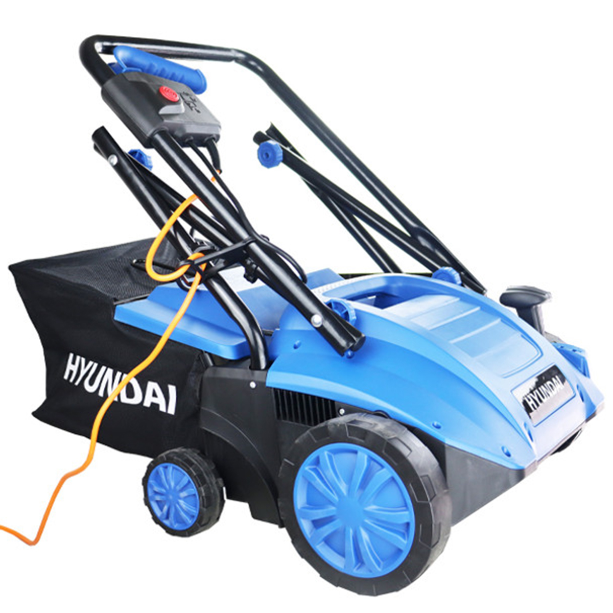 Electric lawn deals raker and scarifier